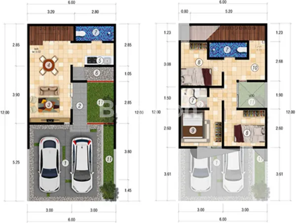image THE PAXTON INSPIRA PARK - RUMAH MODERN 2 LANTAI SIAP HUNI DI TENGAH KOTA MALANG (8)