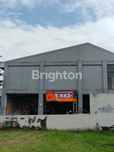 TANAH BAWAH HARGA PASAR PLUS RUKO GUDANG