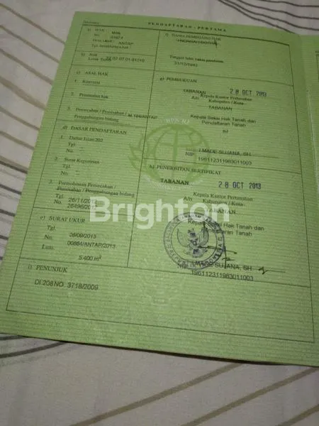 image TANAH KAV MURAH   54 ARE / 60JT PER ARE DS ANTAP TABANAN (7)