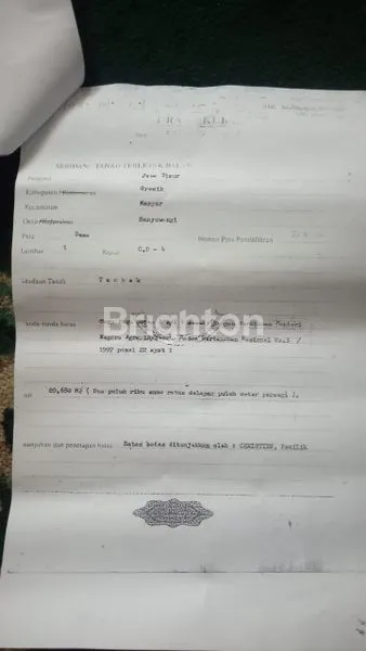 image GUDANG BEKAS PT, LUAS, BAGUS, GRESIK (6)