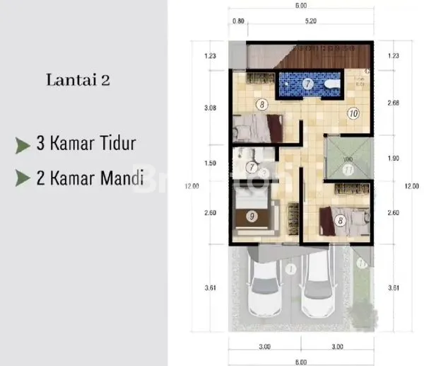 image JUAL THE PAXTON , RUMAH MEWAH MODERN 2 LANTAI, BERADA DI TENGAH KOTA MALANG, DEKAT DENGAN BALAIKOTA, BENGAWAN SOLO, AMPRONG, BUNULREJO,JAWA TIMUR (8)