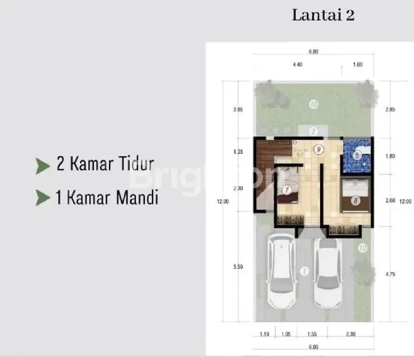 image THE SELVIO, RUMAH MINIMALIS MODERN 2 LANTAI, DEKAT DENGAN BALAIKOTA MALANG, BEGAWAN SOLO, AMPRONG, BUNULREJO, KOTA MALANG, JAWA TIMUR (8)