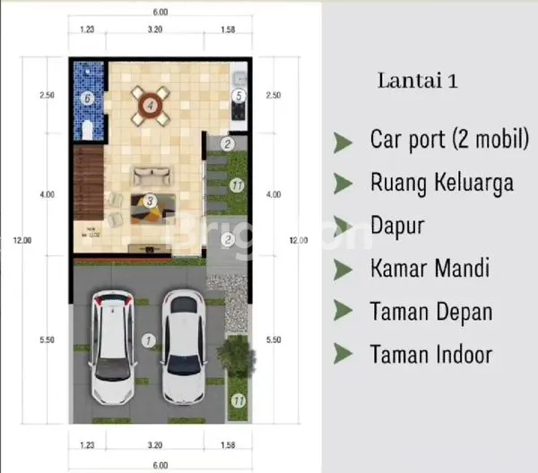 image JUAL THE DOMINICA , RUMAH BERKONSEP MODERN, 3 LANTAI, BERADA DI TENGAH KOTA, DEKAT DENGAN BALAIKOTA MALANG, BENGAWAN SOLO, AMPRONG, BUNULREJO,JAWA TIMUR (6)