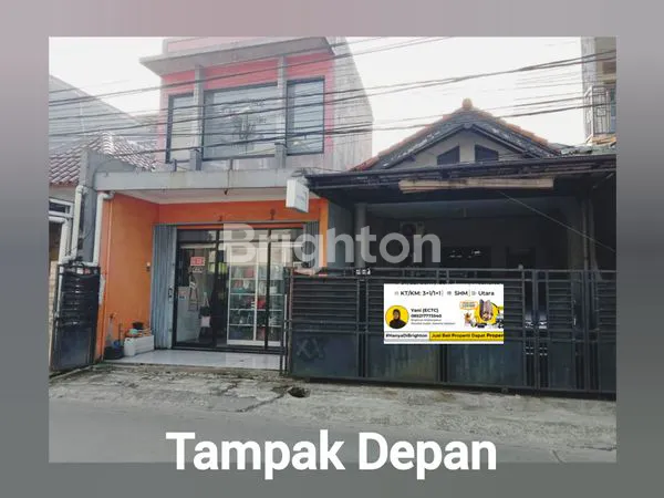 DIJUAL RUMAH SUPER STRATEGIS BONUS RUKO 2LT DI PUSAT KOTA DEPOK