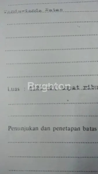 image TANAH NOL POROS JALAN PAVING, CERME GRESIK, 0 JLN RAYA (2)