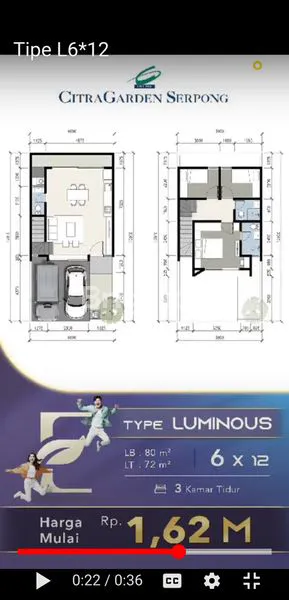 image CLUSTER ELAIA 6X12 CITRA GARDEN SERPONG (2)
