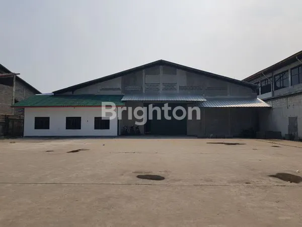TANAH 2604M² BERIKUT BANGUNAN GUDANG & KANTOR SAYAP NANJUNG KAB.BANDUNG