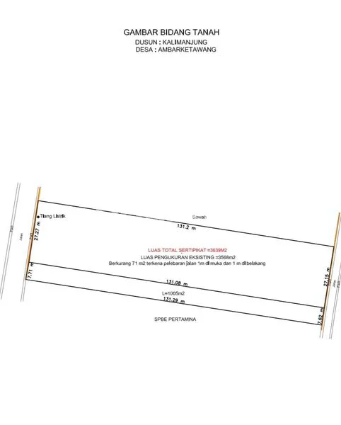 image TANAH PEKARANGAN BERPAGAR BUMI KELILING, COCOK UNTUK GUDANG, PERUMAHAN. AREA AMBARKETAWANG, UMY UNIVERSITAS MUHAMMADIYAH YOGYAKARTA, (3)