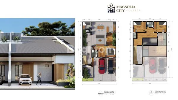 image *MAGNOLIA CITY CLUSTER* PERUMAHAN TIPE 80 KONSEP JAPANESE SCANDINAVIA (6)