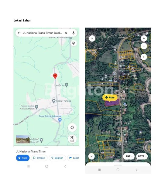 image DIJUAL TANAH NUL JALAN NASIONAL TRANS LAKAFEHAN NTT (4)