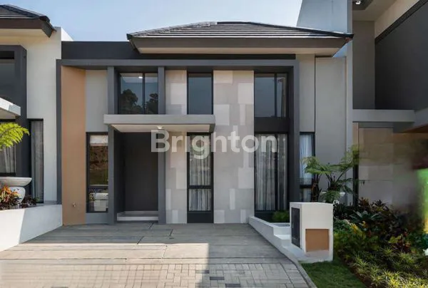 image RUMAH ASRI DAN NYAMAN 1 LANTAI DI SENTUL - BURGUNDY-W (1)