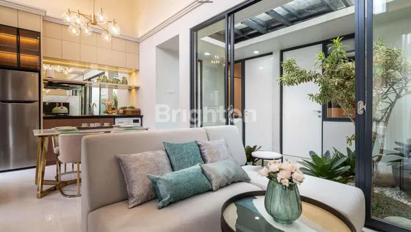 image RUMAH ASRI DAN NYAMAN 1 LANTAI DI SENTUL - BURGUNDY-W (2)