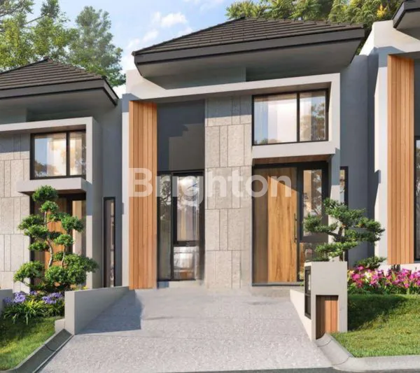 image RUMAH MODERN MINIMALIS 1 LANTAI HARGA TERJANGKAU DI SENTUL - NEW AUBE-W (1)