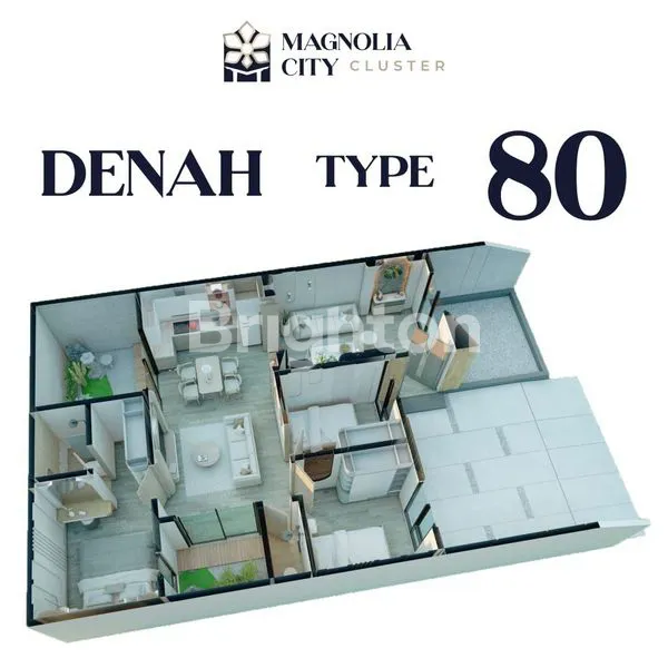 image *MAGNOLIA CITY CLUSTER* PERUMAHAN KONSEP *JAPANDI* JAPANESE SCANDINAVIA PERDANA DI PEKANBARU (2)