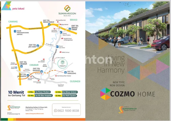 image RUMAH MODERN DI NAROGONG SRIMAYA RESIDENCE BY SUMMARECON (7)