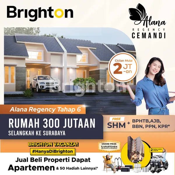 image MURAH MINIMALIS BARU DI PERUMAHAN ONE GATE SISTEM DI ALANA CEMANDI SIDOARJO (4)