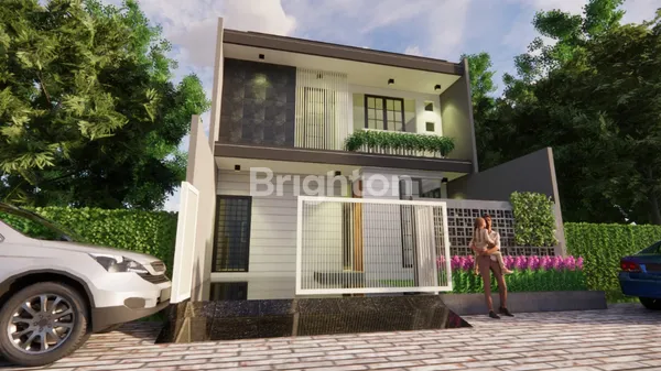 image TERBAIK DI AREANYA MANYAR MINIMALIS 2 LANTAI (1)