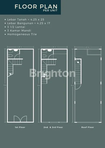 image RUKO BARU 3 1/2 LANTAI, PLUIT (2)