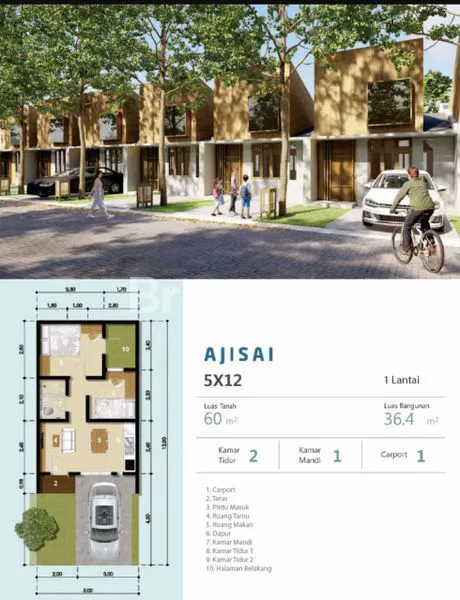 image RUMAH SPRINGHILL YUME LAGOON SIAP HUNI CISAUK TANGERANG (1)