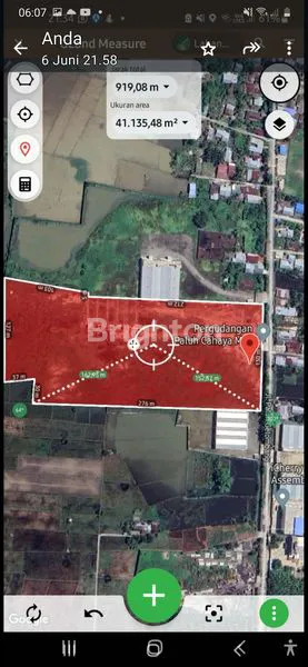 TANAH UNTUK PABRIK DIKAWASAN INDUSTRI
