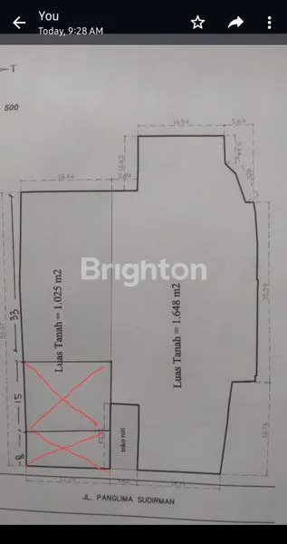 image TANAH LUAS JALAN UTAMA KOTA PARE (2)