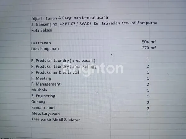 image RUMAH UNTUK USAHA ( EKS USAHA LAUNDRY ) (2)