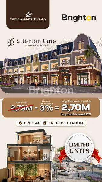 RUKO CITRA GARDEN BINTARO