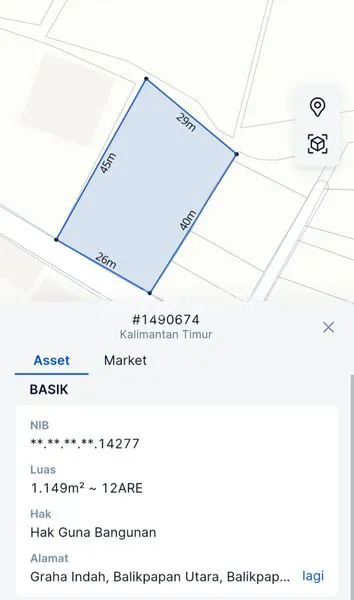 image DIJUAL TANAH PINGGIR JALAN COR PERUMAHAN PRAPATAN LOKASI STRATEGIS TENGAH KOTA COCOK DIBUAT RUMAH TINGGAL, KONTRAKAN ATAU KOS KOSAN (4)