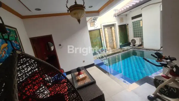 image RUMAH MEWAH 2 LANTAI + POOL, SHM, 360/393M² DI CIPINANG MELAYU (6)