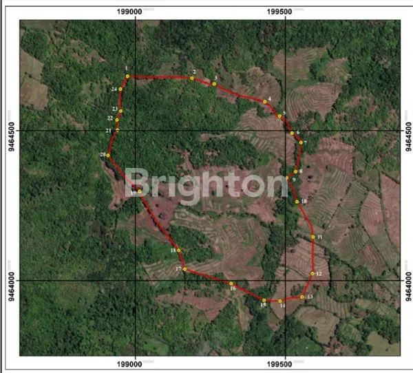 JUAL TANAH KOSONG LUAS BONE