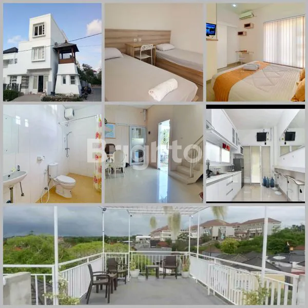 image  GUEST HOUSE STRATEGIS FULL VIEW, FULLY FURNISH, LUAS TANAH 13 ARE, 10 KAMAR DENGAN POOL DI AREA JIMBARAN DEN BUKIT.  (5)
