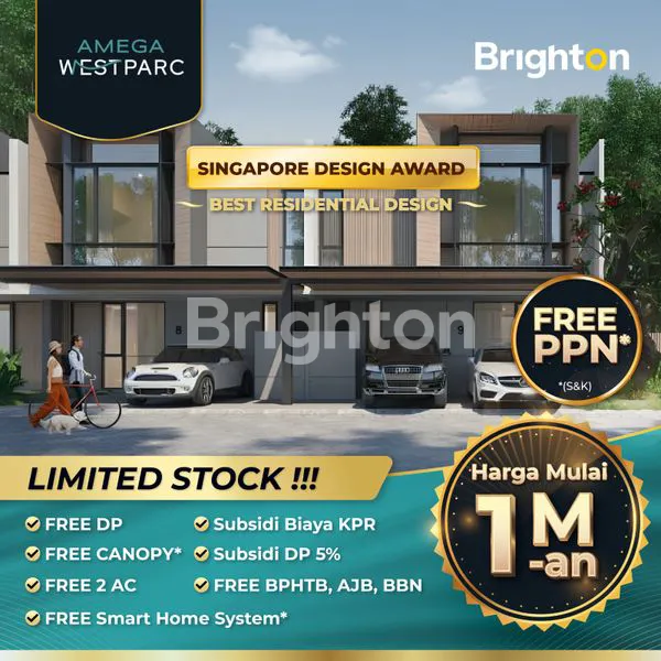 image AMEGA WESTPARC FASILITAS PERUMAHAN LENGKAP SMART HOME FREE KPR (1)