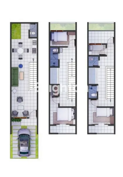 image MURAH RUMAH BARU 3 LANTAI TAMAN RATU JAKARTA BARAT (2)