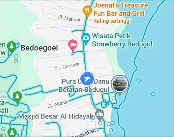 image RUMAH DAN TOKO KECIL DI KAWASAN WISATA BEDUGUL BALI, PERBATASAN BADUNG-DENPASAR DAN BULELENG-SINGARAJA. (2)