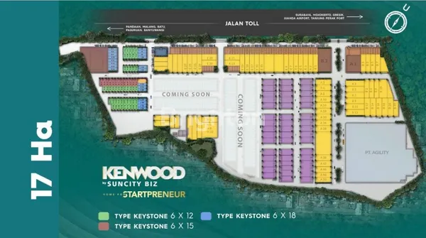 image GUDANG DI PERGUDANGAN KENWOOD LOKASI STRATEGIS DEKAT AKSES TOL PORONG (3)