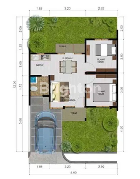 image RUMAH ASRI TIPE MAPLE DI CITRA MAJA RAYA (3)