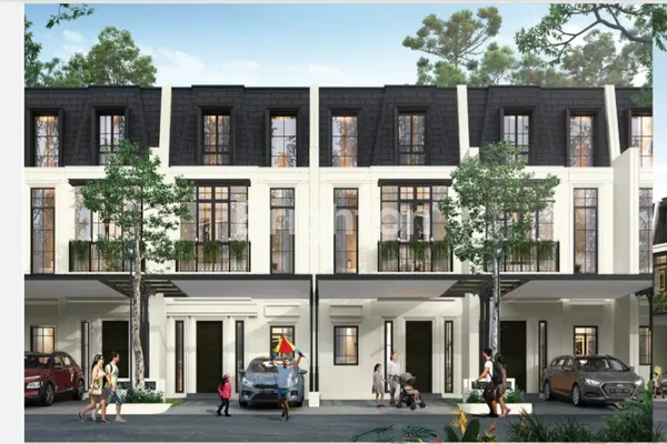 image RUMAH MELROSE GRAND DUTA GARDEN TYPE LILY LOKASI BAGUS  (1)