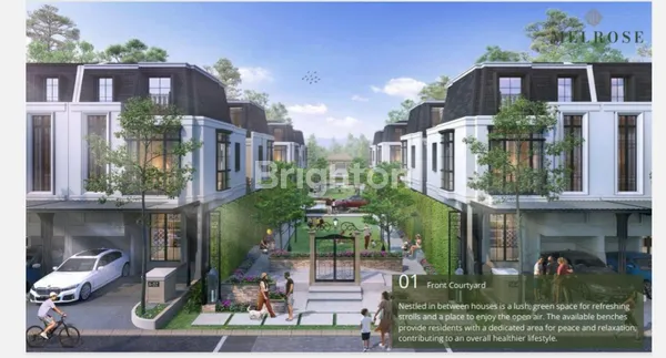 image RUMAH MELROSE GRAND DUTA GARDEN TYPE LILY LOKASI BAGUS  (2)