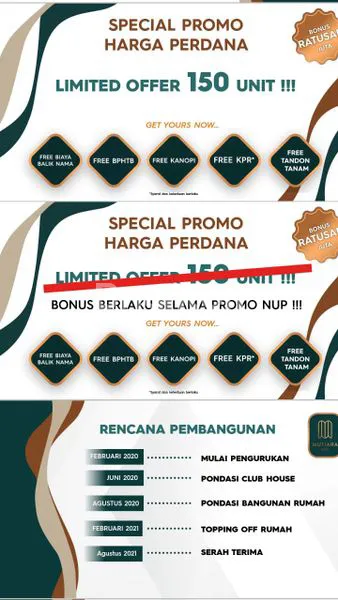 image MUTIARA CITY PUSAT KOTA SDA HARGA MURAH START 558 JT (5)