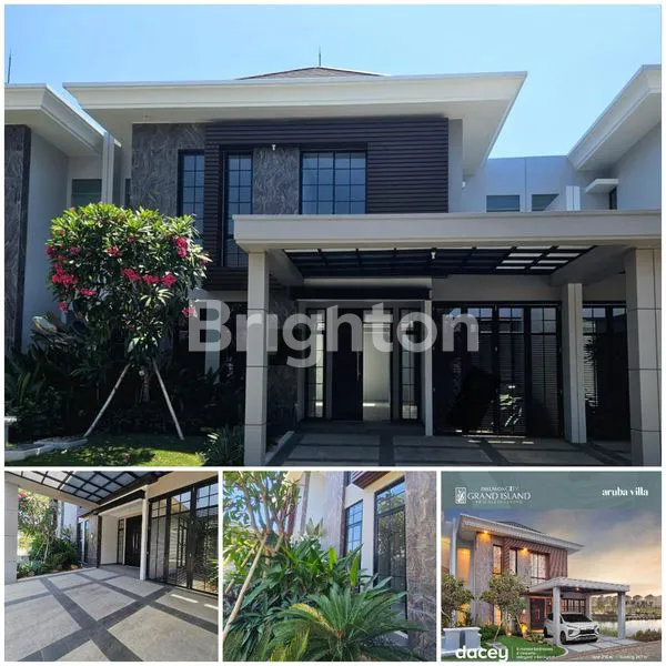 image RUMAH BARU NEW GRESS  DI ARUBA VILLA GRAND ISLAND PAKUWON CITY SURABAYA (1)