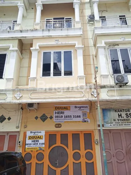 RUKO SETIABUDI BISNIS POINT, LOKASI STRATEGIS, BARU DI RENOVASI, 5 MENIT KE TASBI 1