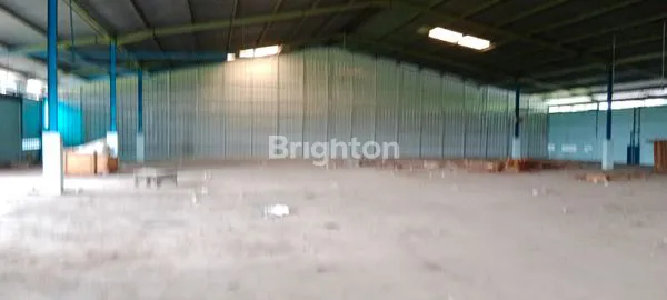 SEWA GUDANG CITERAS DENGAN CEILING TINGGI KAWASAN INDUSTRI, BANTEN