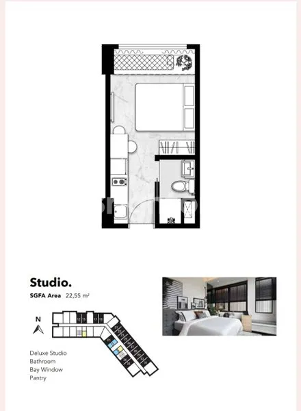 image APARTEMEN THE PARC TIPE STUDIO HUNIAN MILLENNIAL (8)