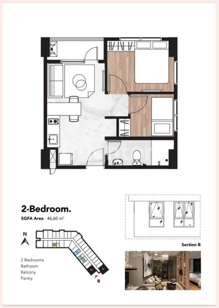 image THE PARC APARTEMEN TIPE 2BEDROOM HUNIAN MILENIAL DI TANGGERANG SELATAN (8)