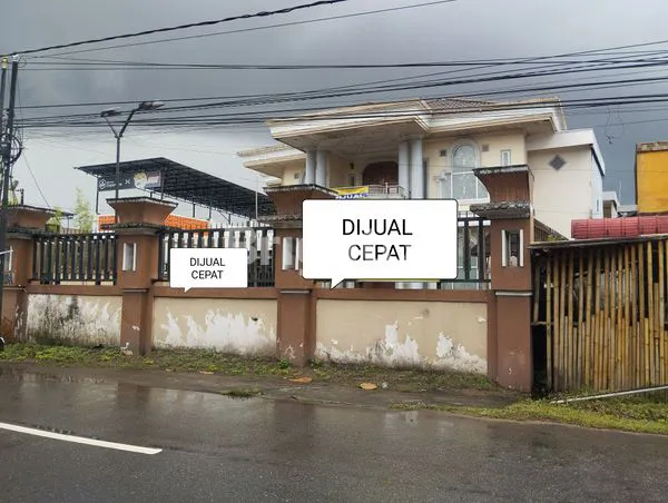 image RUMAH MEWAH DESIGN FUTURISTIK PINGGIR JALAN RAYA PONTIANAK BARAT (1)