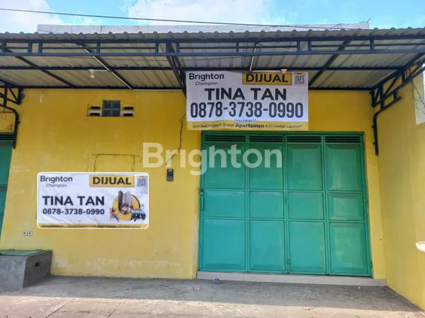 DIJUAL RUKO BESERTA TANAH PEKARANGAN