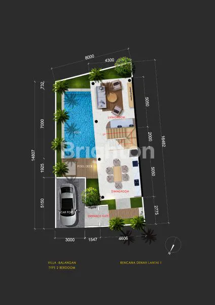 image VILLA DENGAN RETURN TINGGI VIEW OCEAN AT PANTAI BALANGAN KUTA (2)