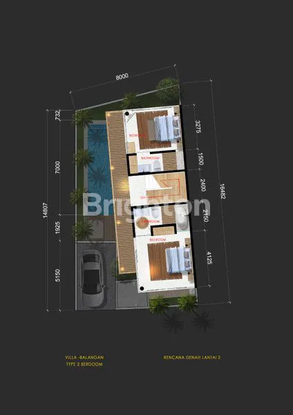 image VILLA DENGAN RETURN TINGGI VIEW OCEAN AT PANTAI BALANGAN KUTA (3)