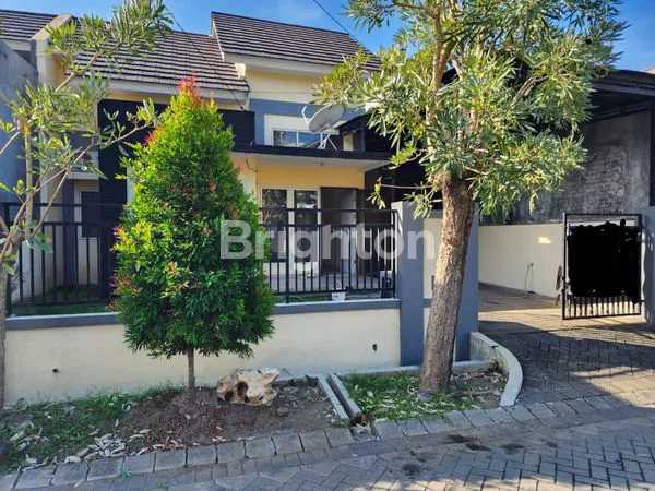 DISEWAKAN RUMAH SIAP HUNI DALAM CLUSTER DELTA GARDENIA DI DELTA SARI WARU