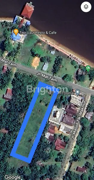 image TANAH CANTIK MENGHADAP KE PANTAI WISATA PASIR PUTIH KONENG KOTA DUMAI (5)